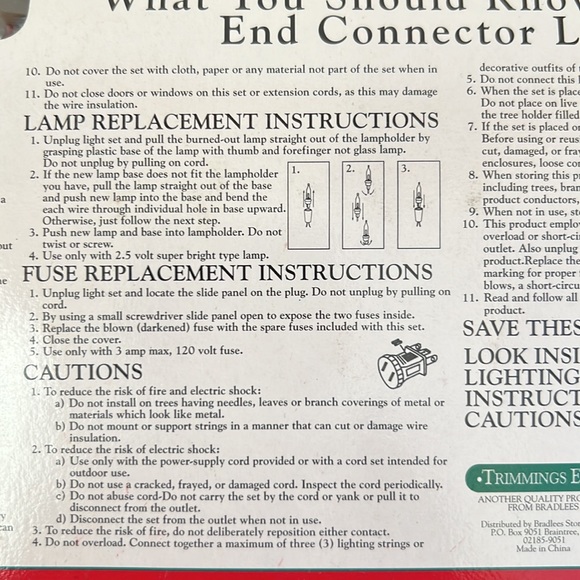 NWOT Christmas 100 Super Bright Multi Color Bulbs For Indoor/Outdoor Use - Picture 8 of 10